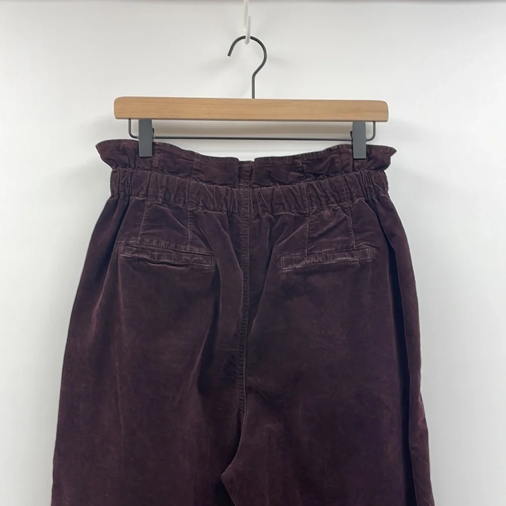 Free People Purple Ankle Cropped Pants - Picture 8 of 10
